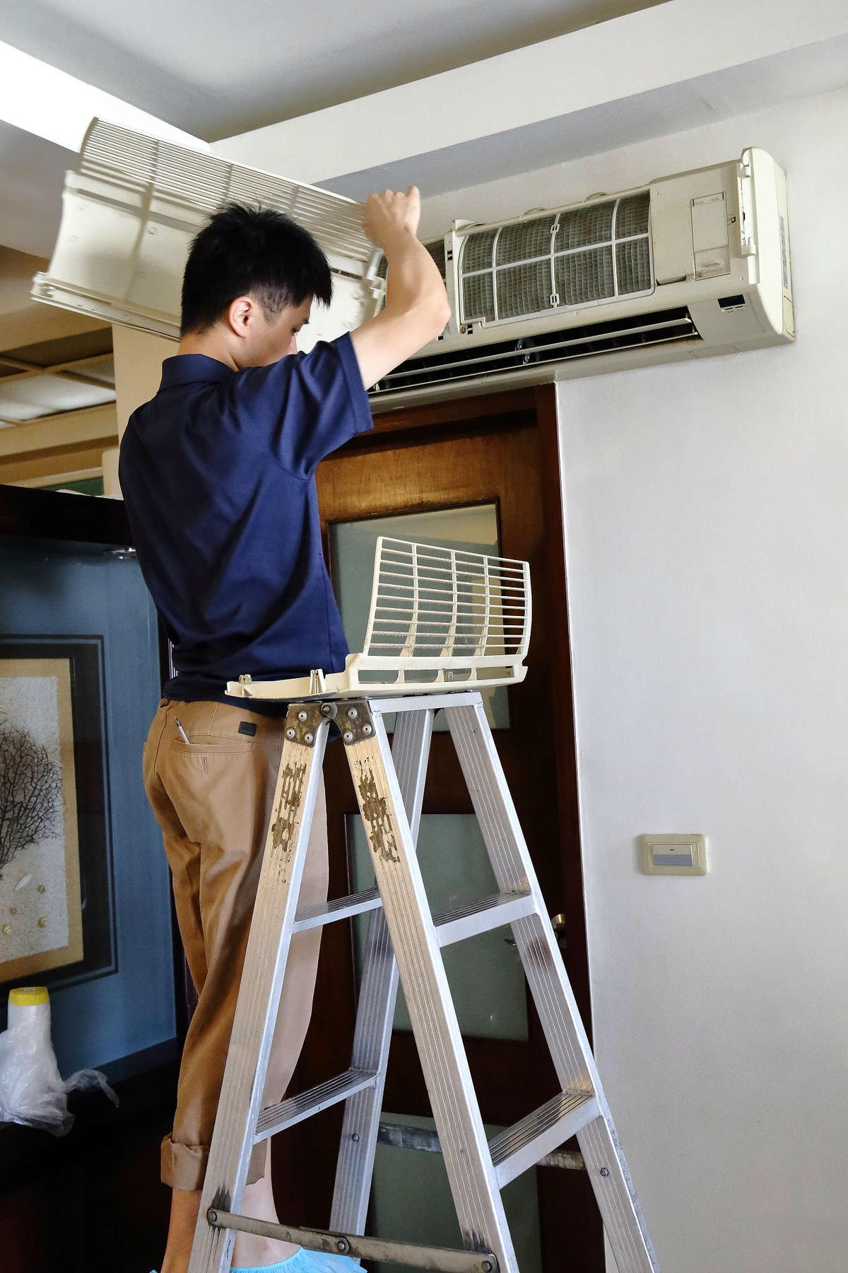 【清潔。台北】家必潔家事清潔〜最貼心的居家清潔服務,讓媽媽笑呵呵當女王。冷氣清洗/冷氣機保養/室內機清洗/分離式