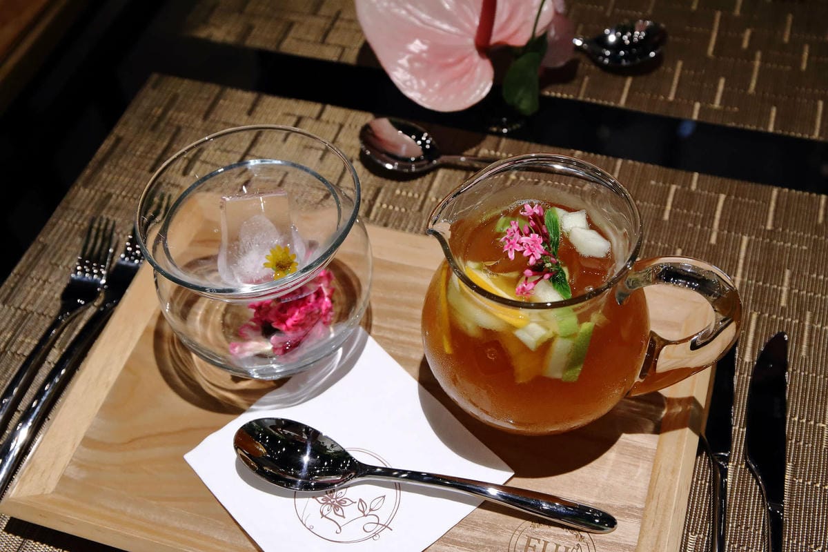 【食。台北】FUJI Flower 義法餐廳 松菸店〜網美秘境！讓少女心噴發的森林系餐廳，以不同花卉入菜，超吸睛！