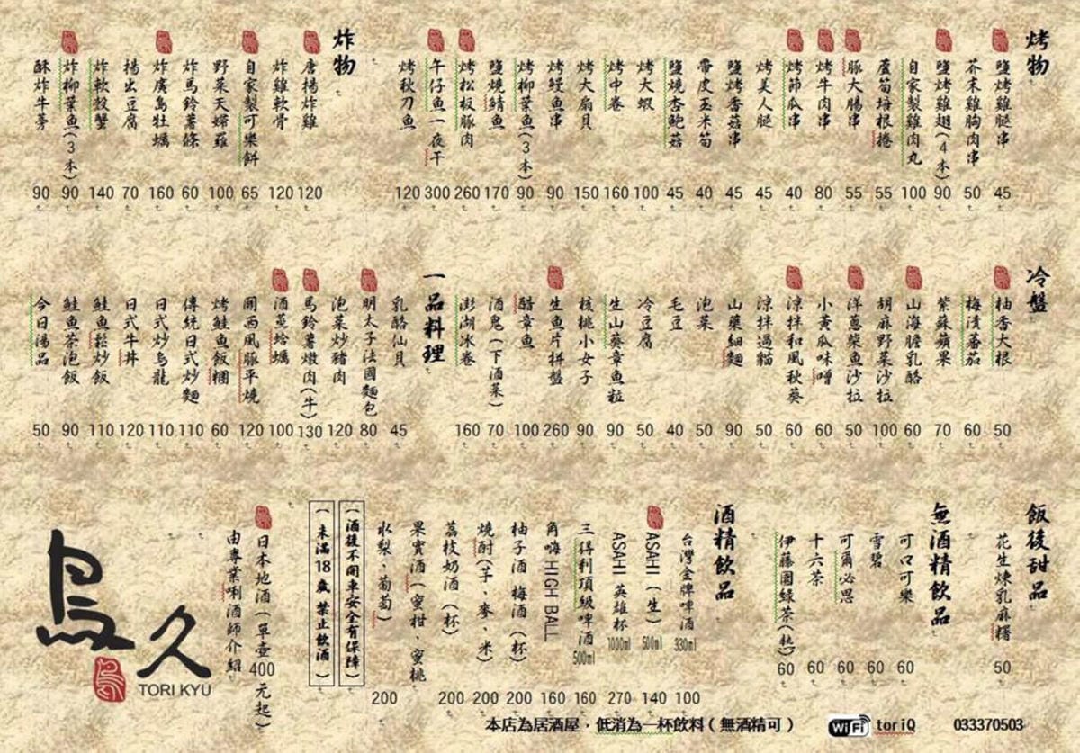 【食。桃園】鳥久居酒屋〜巷弄隱藏版日式家庭風味居酒屋，清酒×好食，品酒、品味、品生活！