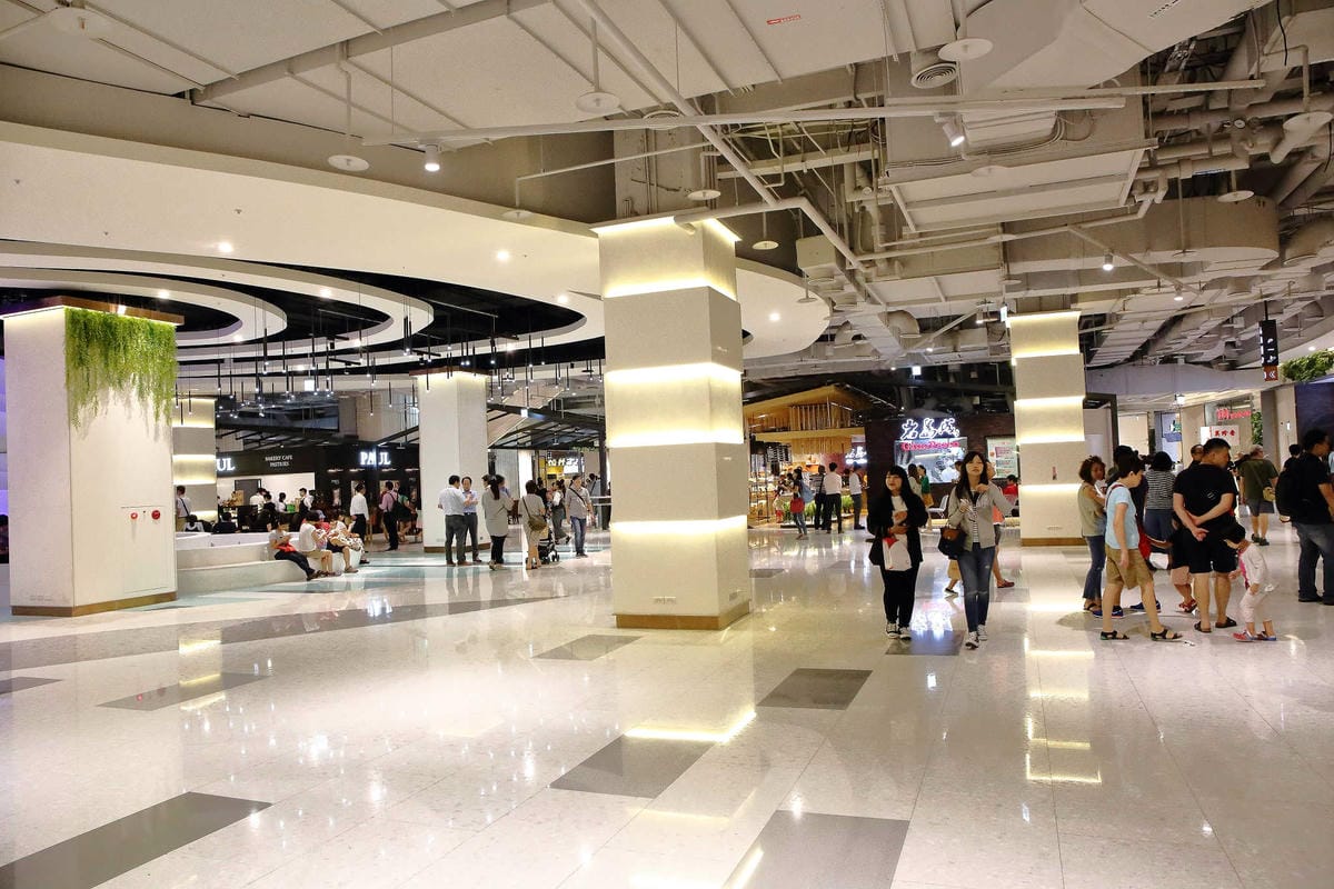 【食。中壢】大江購物中心地下遊逛街城〜6000坪全台唯一，本土、各國美食大車拼，吃喝玩樂一次搞定，9/6 正式試營運！