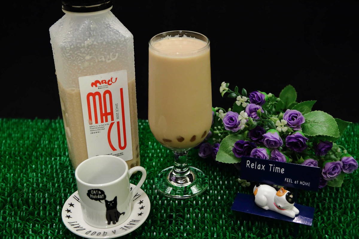 【食。台北】麻古茶坊macu〜來自南台灣新鮮現榨旋風!鮮果茶每一口都喝得到果粒,像在吃水果一樣!