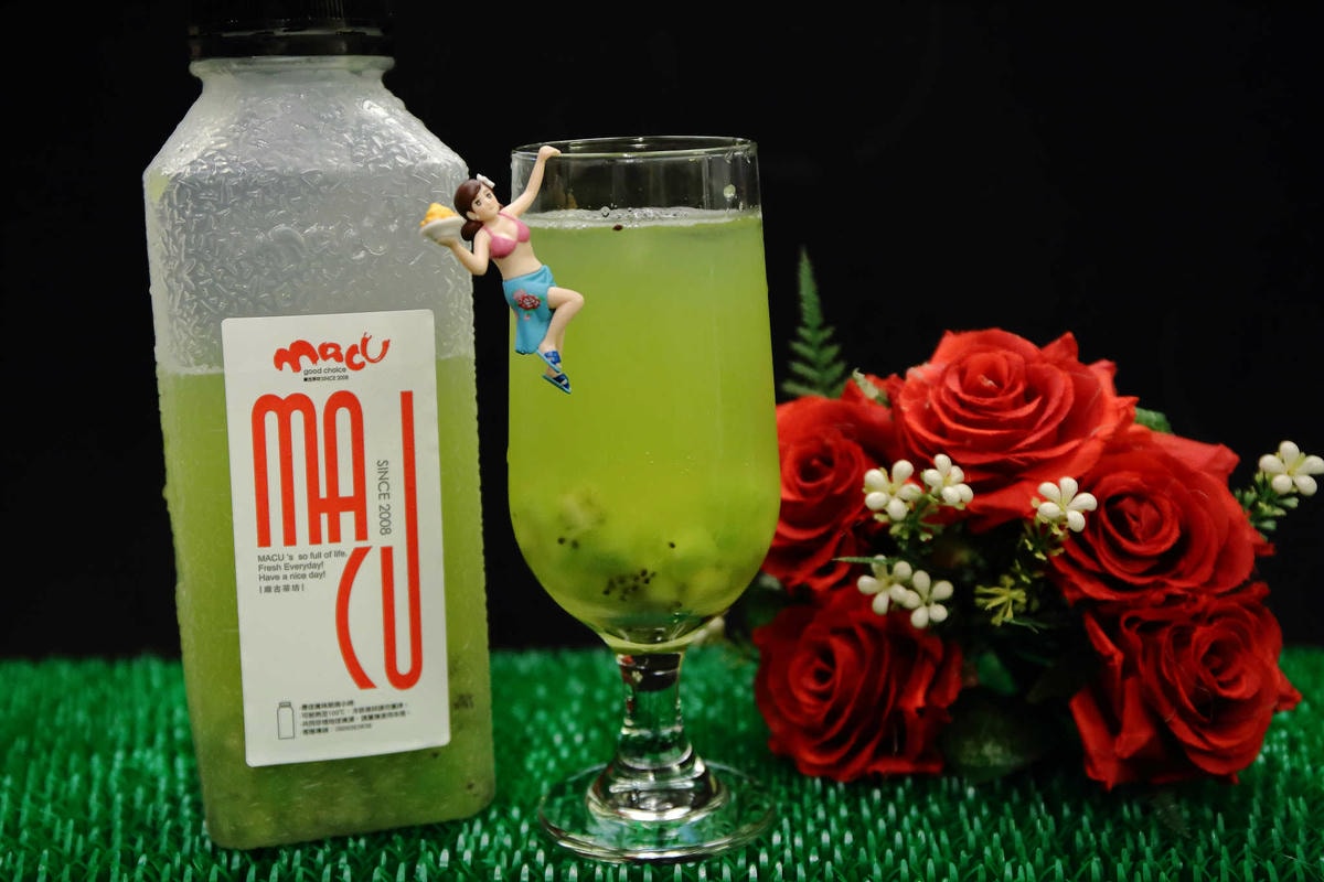 【食。台北】麻古茶坊macu〜來自南台灣新鮮現榨旋風!鮮果茶每一口都喝得到果粒,像在吃水果一樣!