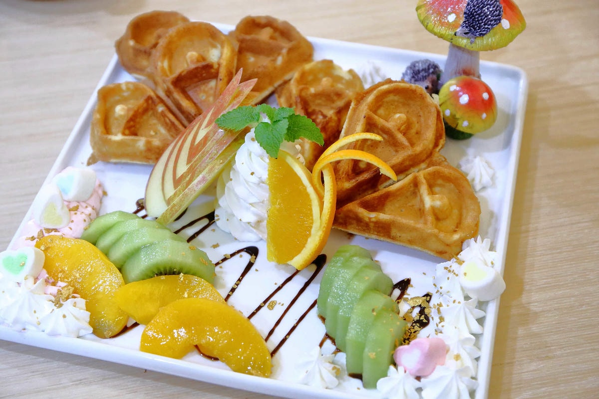 【食。桃園】三姑的店〜桃園鬆餅下午茶餐廳推薦。夢幻系甜點,IG打卡超好拍!下午茶/無線wifi/免費插座/不限時(已歇業)