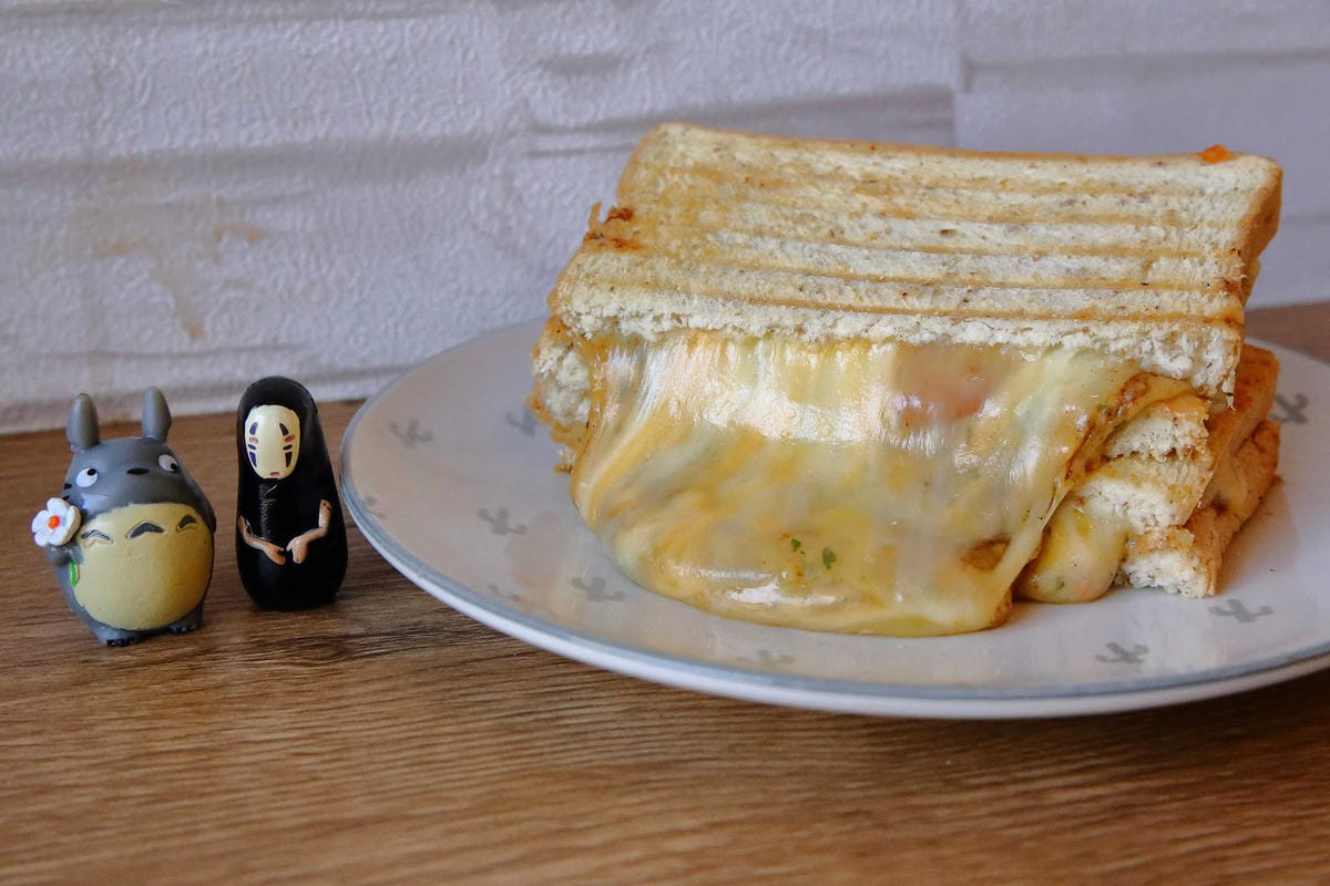 【食。台北】日安 Ciao〜古亭/早午餐帕尼尼。起司瀑布的邪惡美食！