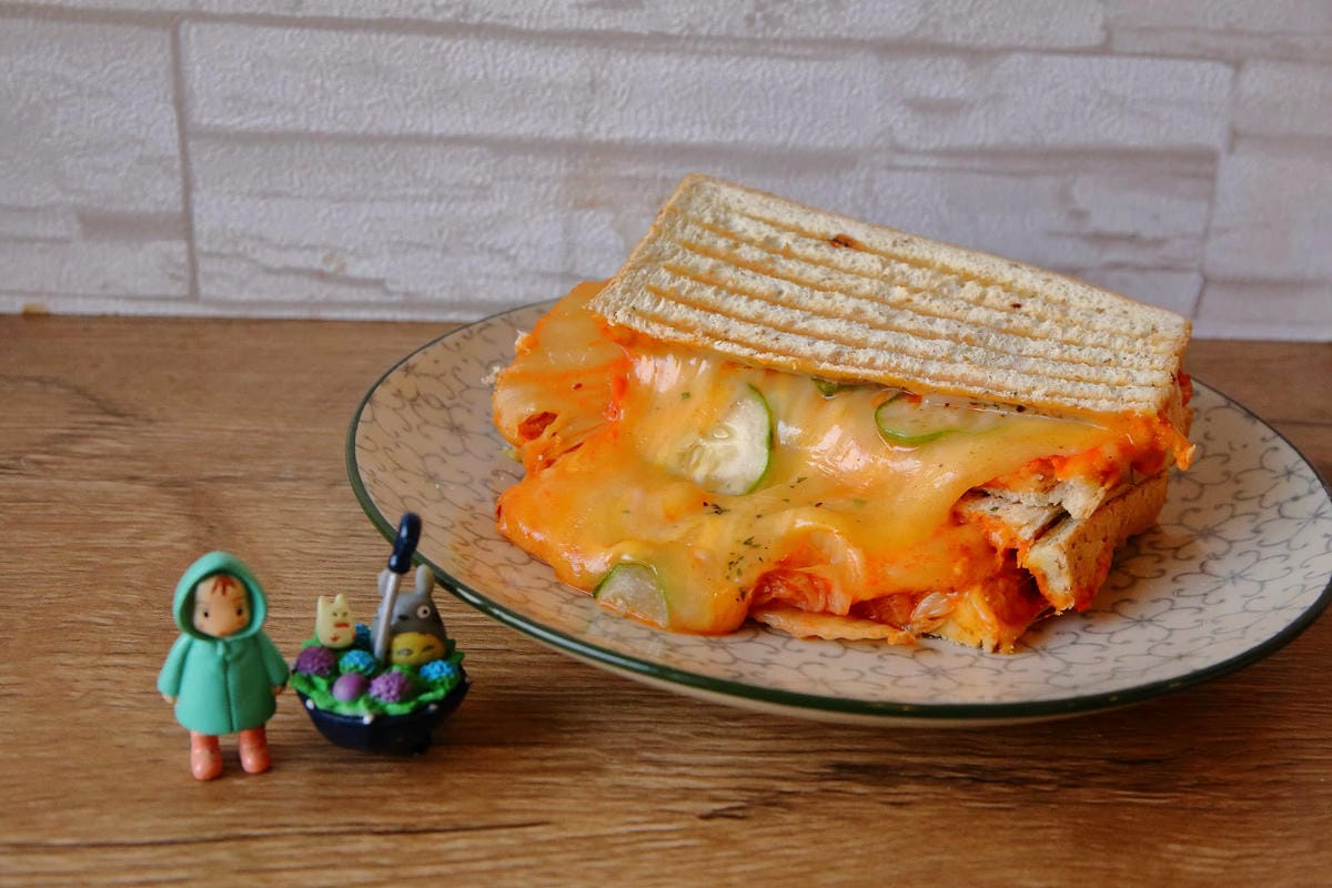 【食。台北】日安 Ciao〜古亭/早午餐帕尼尼。起司瀑布的邪惡美食！