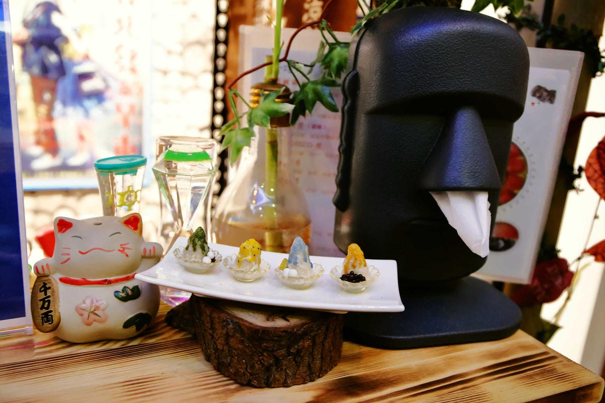 【食。板橋】艸頭黃〜IG打卡新亮點！hey！dum dum！復活島「摩艾」石像可愛系冰品超萌登場！(已歇業)