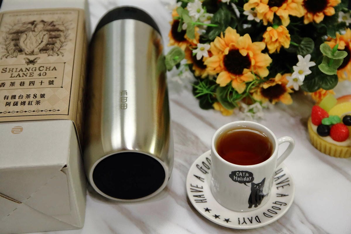 【好物分享】有甘田 NOURII〜計時泡茶隨行杯＋茶膠囊，到哪都能喝到台灣好茶，自然回甘！