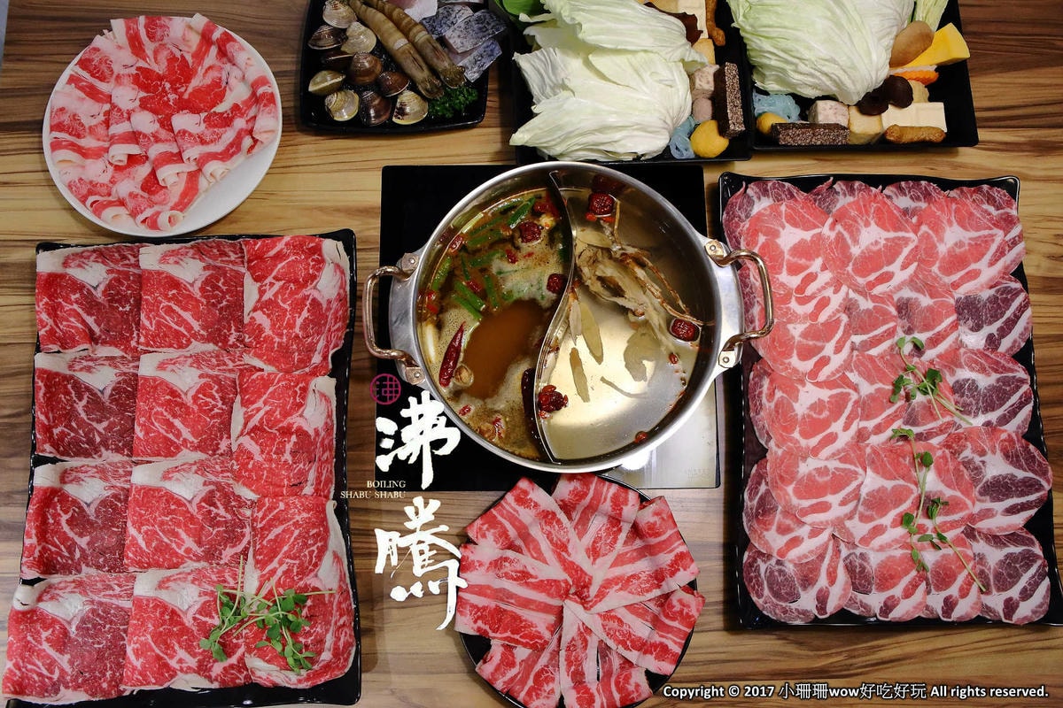 【食。中和】沸騰涮涮鍋-中山店〜中和火鍋推薦!CP值破表,平價的高級肉品專賣,環境優渥的親子用餐空間,沒吃過一定會後悔!(已歇業)