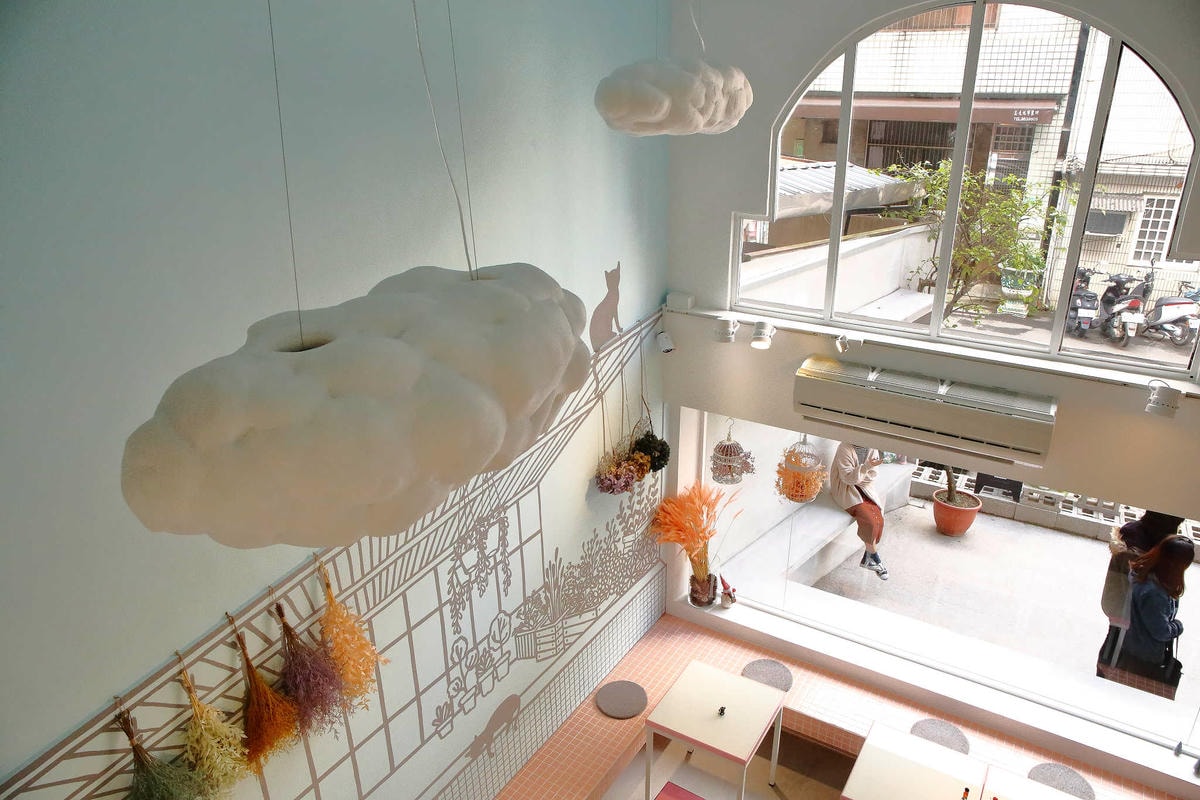 【食。桃園】有食候。紅豆(桃園店)〜藝文特區新開幕!最新IG打卡熱點,網美們都來這兒!乾燥花x冰品超好拍甜點店!(已歇業)