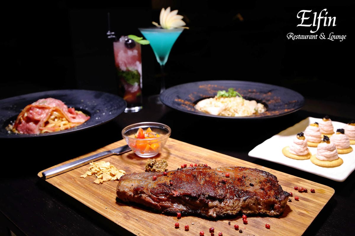 【食。台北】Elfin Restaurant & Lounge〜小週末微醺夜！時尚餐酒吧，視覺系食堂，型男調酒師美味加分