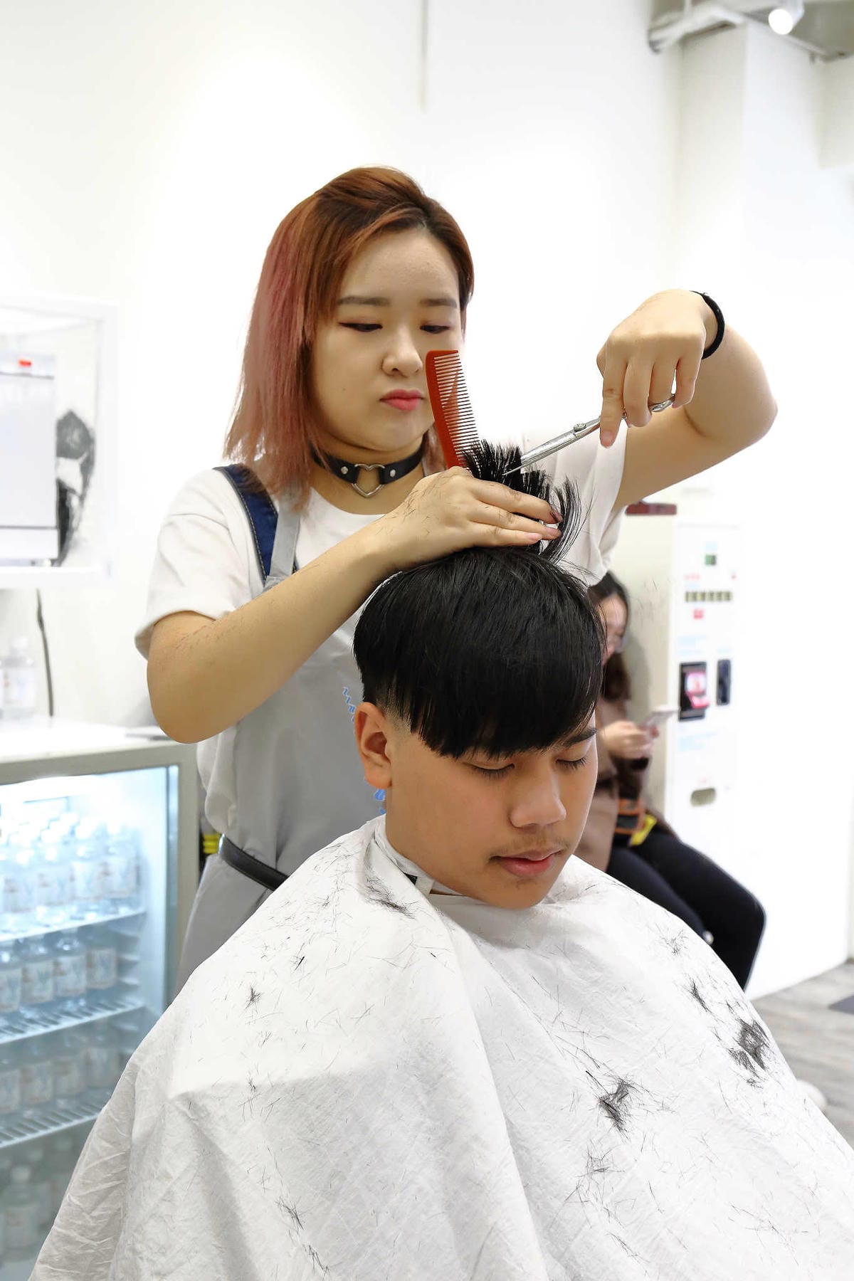 【髮型。桃園中壢】MOON CUT Hair Cut〜中原夜市專業佰元快速剪髮造型，省時省錢又有型，My Hair My Style！