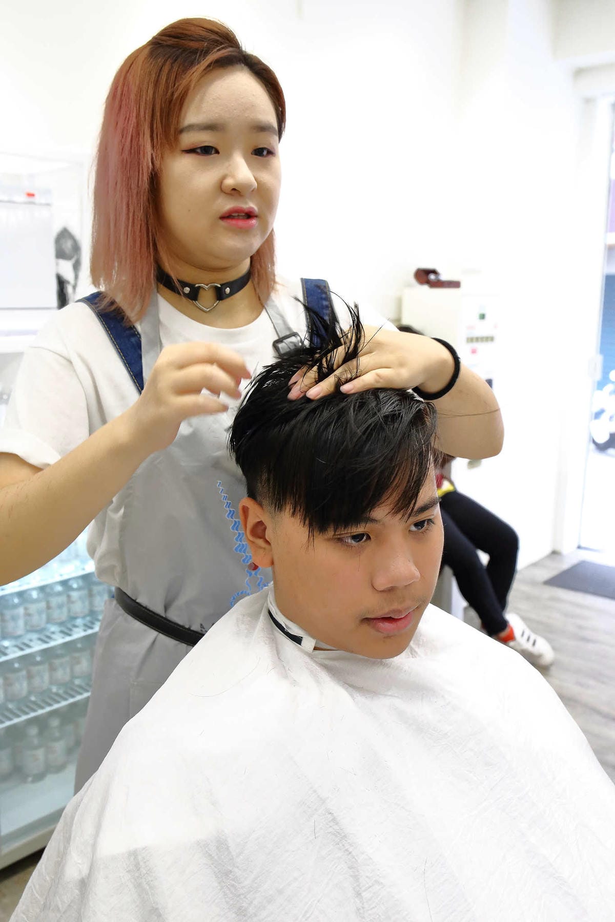 【髮型。桃園中壢】MOON CUT Hair Cut〜中原夜市專業佰元快速剪髮造型，省時省錢又有型，My Hair My Style！