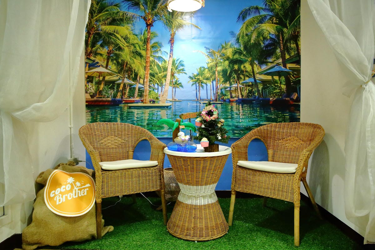 【食。台北】Coco Brother 椰兄〜中山站美食/泰式南洋主題餐廳/IG打卡熱點/全台首創泰國椰子冰淇淋/新泰式定食料理