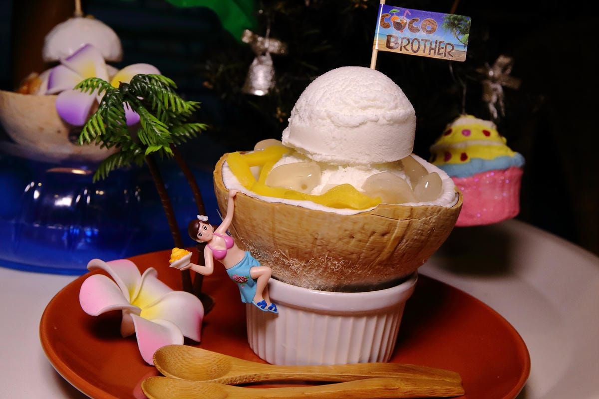 【食。台北】Coco Brother 椰兄〜中山站美食/泰式南洋主題餐廳/IG打卡熱點/全台首創泰國椰子冰淇淋/新泰式定食料理
