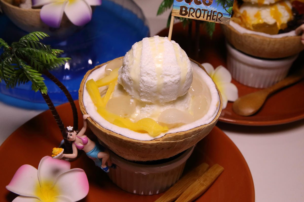 【食。台北】Coco Brother 椰兄〜中山站美食/泰式南洋主題餐廳/IG打卡熱點/全台首創泰國椰子冰淇淋/新泰式定食料理