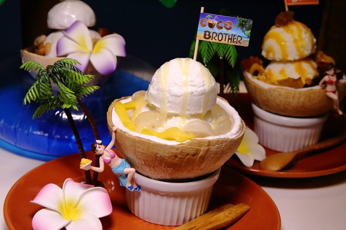 【食。台北】Coco Brother 椰兄〜中山站美食/泰式南洋主題餐廳/IG打卡熱點/全台首創泰國椰子冰淇淋/新泰式定食料理