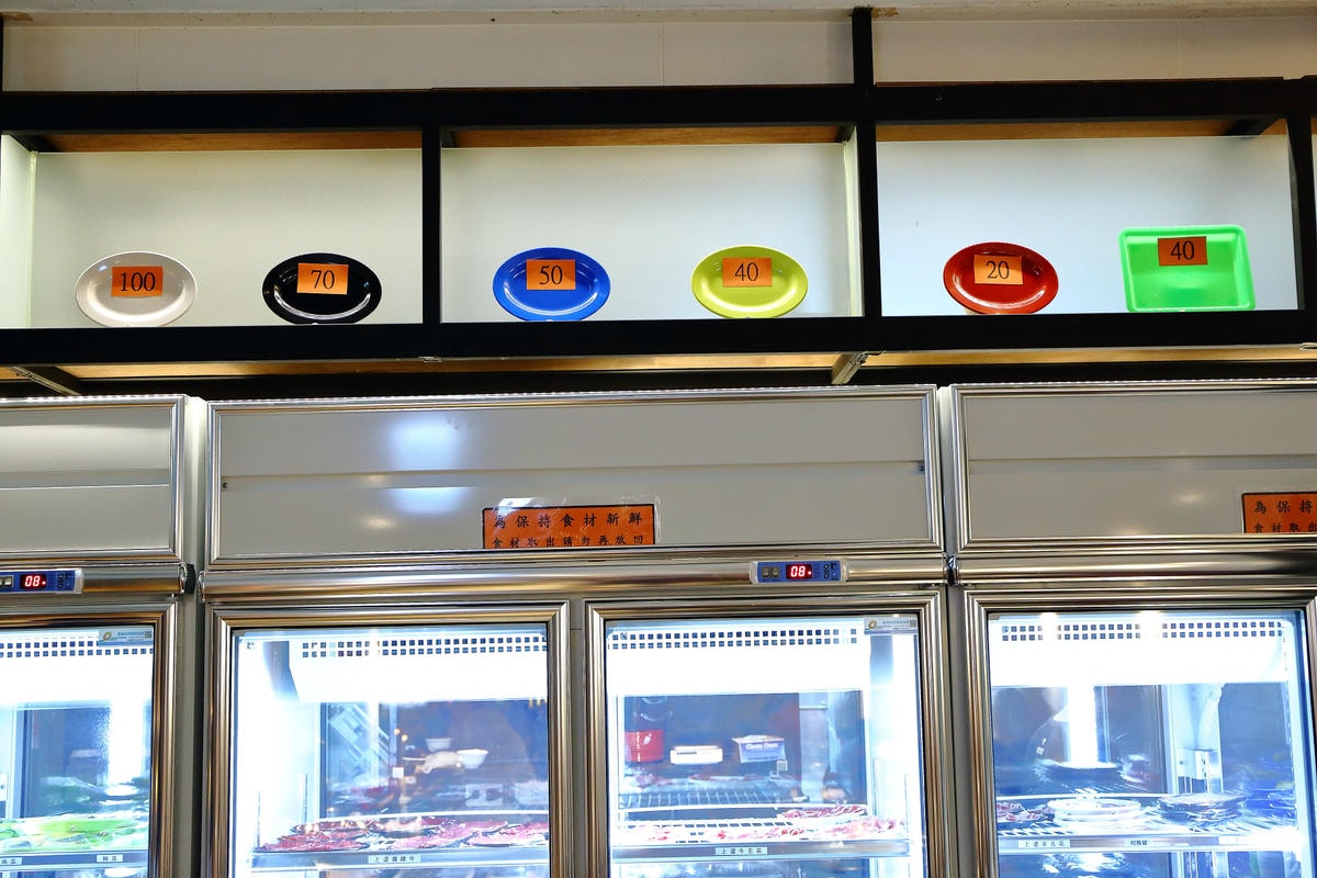 【食。台北】黑哥自助石頭火鍋城〜新開幕!以盤計價,想吃什麼就拿什麼,懷舊飄香,平價又美味!