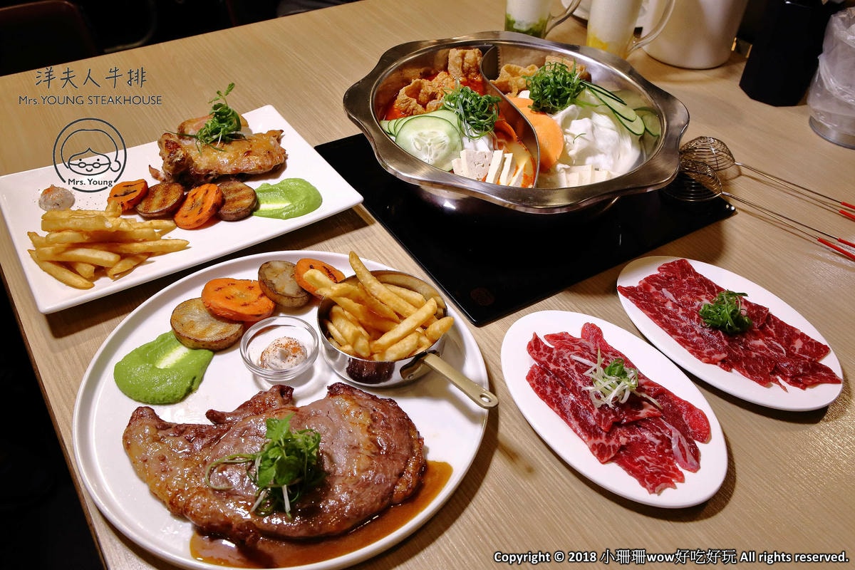 【食。內湖】洋夫人壽喜燒鍋物牛排〜內湖牛排鍋物推薦。精緻牛排、日式鍋物、義式披薩,三種願望一次滿足!(已歇業)