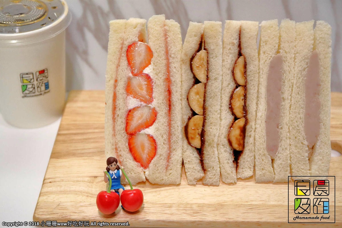 【食。新莊】良晨及作 – 手作三明治〜全員注意!餐車出沒!不定點販售,想吃還得靠運氣!