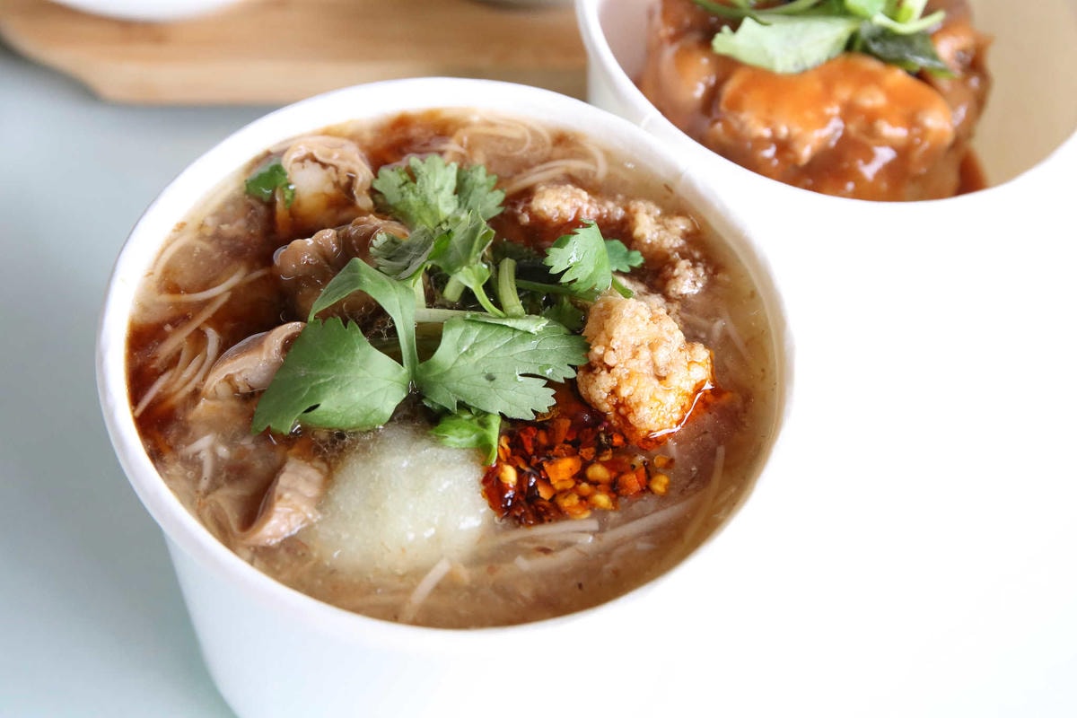 【食。桃園】小孫麵線〜在地人強力推薦不一樣的卜肉麵線,絕不可錯過的小吃!(已歇業)