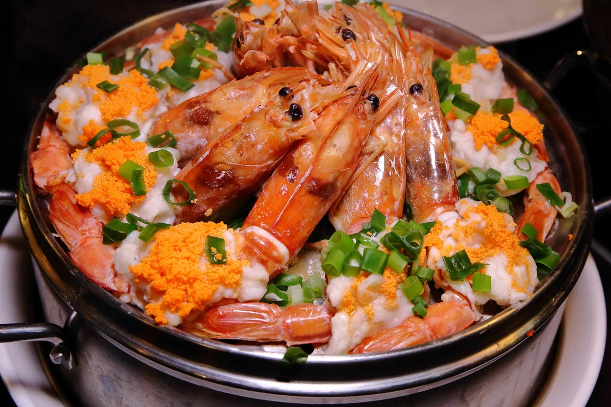 【食。林口】蒸翻天海鮮蒸氣火鍋餐廳〜愛吃海鮮必看!海鮮火鍋也能這樣吃?層層疊疊就是這樣吃才霸氣!