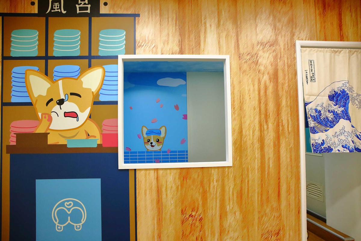 【食。永和】柯基燒點心舖〜新開店!IG打卡新熱點!隱身在小巷可愛甜品,還有歡樂泡湯球池(已歇業)