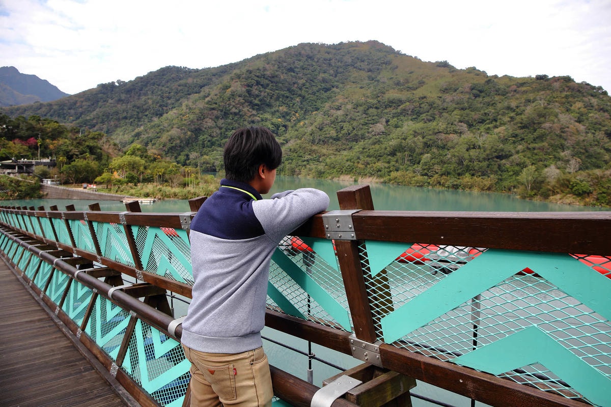 【遊。桃園】新溪口吊橋〜桃園新景點!全台最長吊橋,一個風景絕美,但耐力體力大考驗