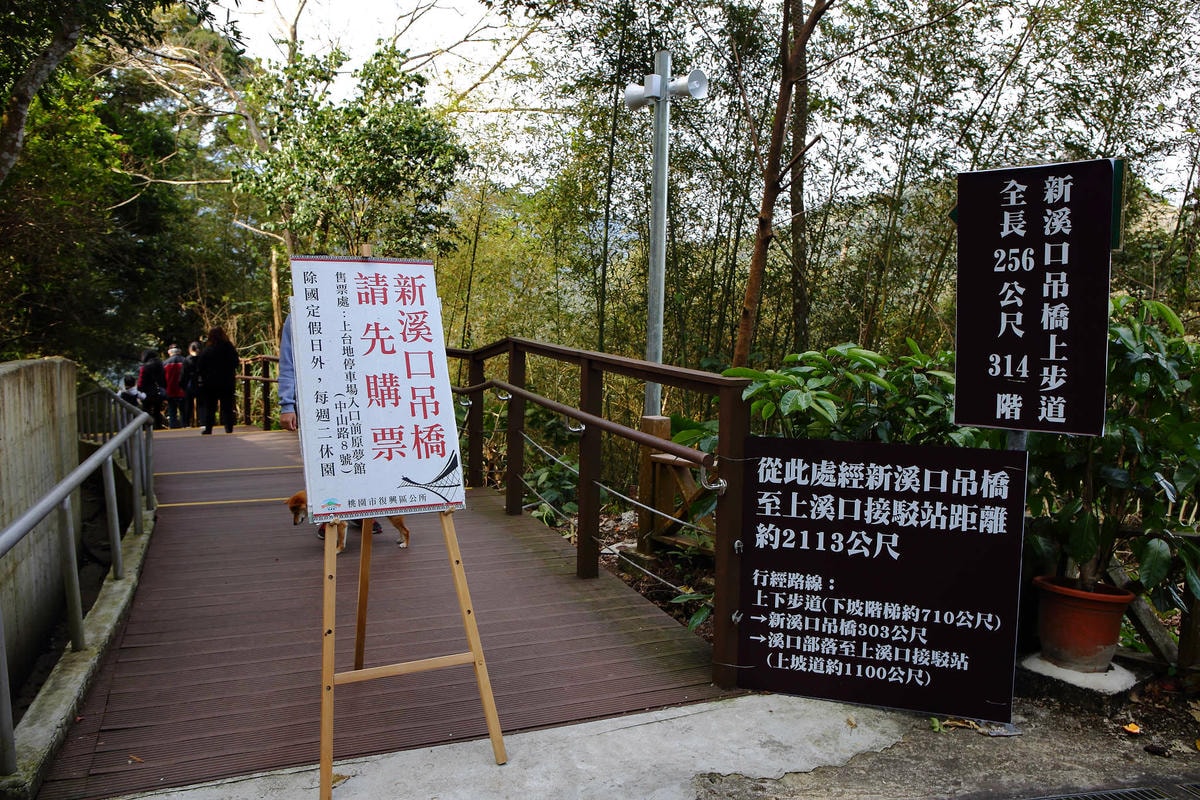 【遊。桃園】新溪口吊橋〜桃園新景點!全台最長吊橋,一個風景絕美,但耐力體力大考驗