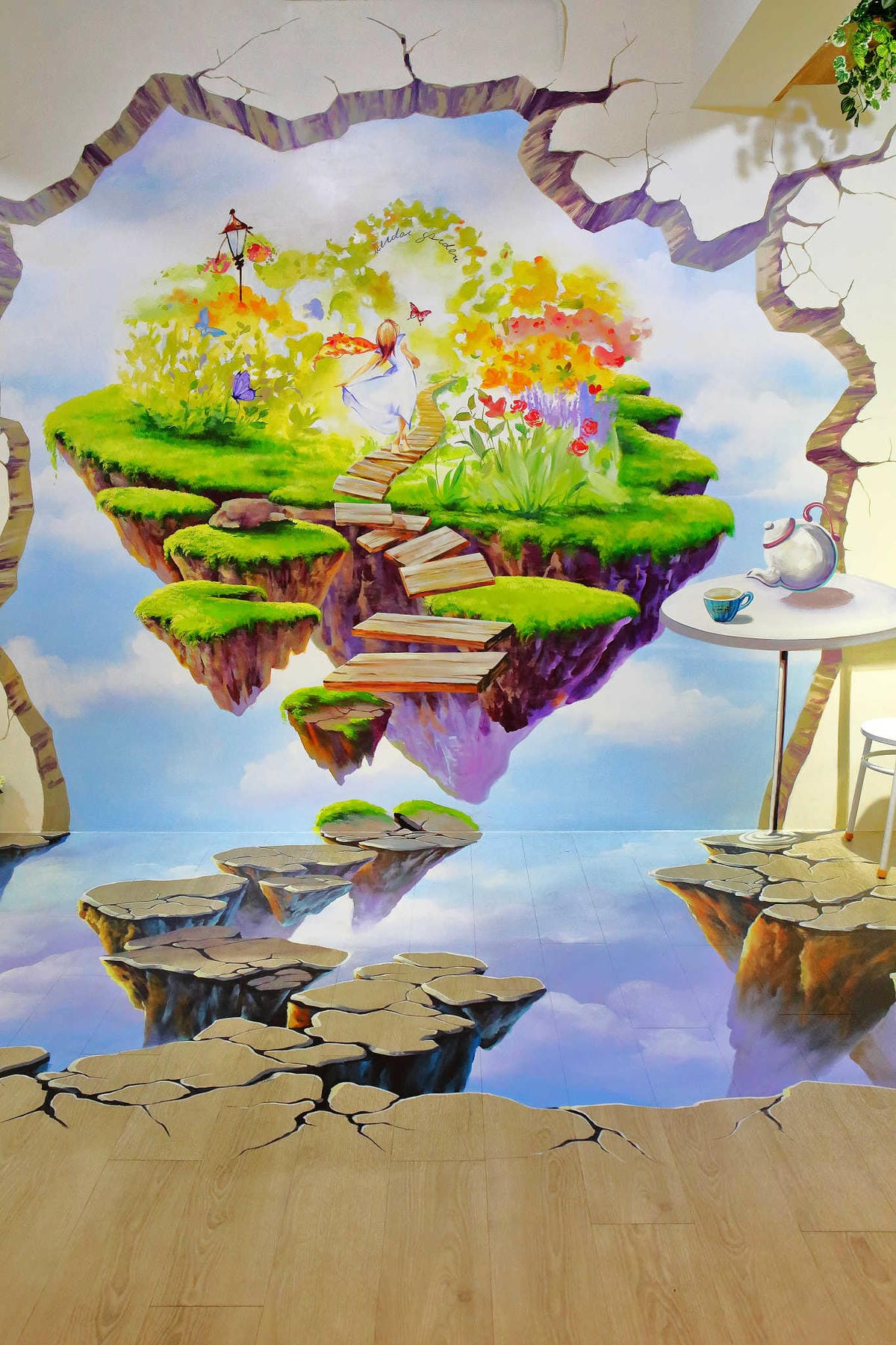 【食。板橋】禾 多 靜巷 – Herdor Near〜板橋早午餐推薦。隱藏巷弄內的低調早午餐咖啡廳，繽紛花牆、3D彩繪超好拍！