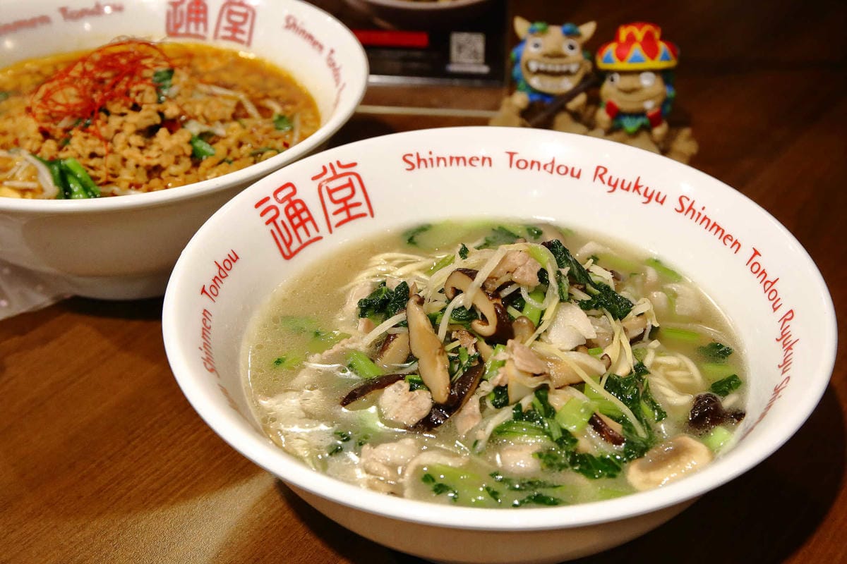 【食。台北】琉球新麵 通堂拉麵〜拉麵控注意！沖繩人氣拉麵店登台！台灣味的拉麵讓人吃了欲罷不能啊！