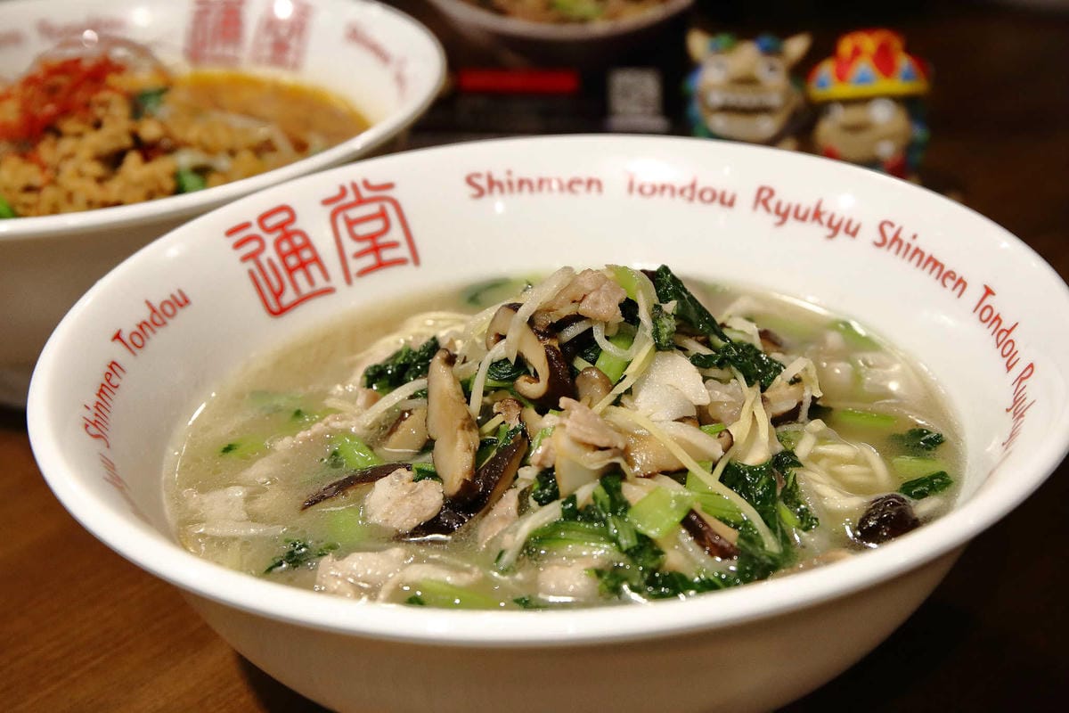 【食。台北】琉球新麵 通堂拉麵〜拉麵控注意！沖繩人氣拉麵店登台！台灣味的拉麵讓人吃了欲罷不能啊！