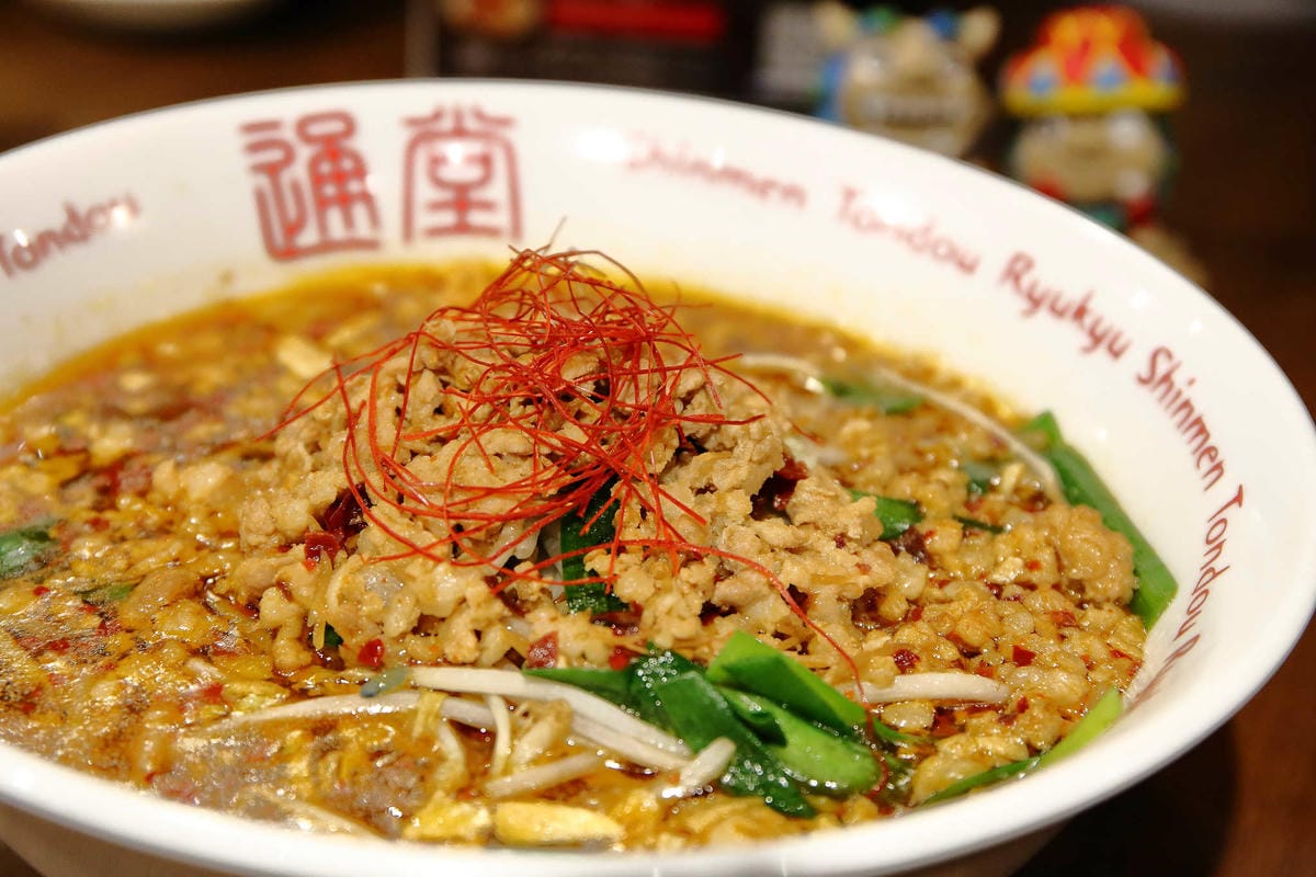 【食。台北】琉球新麵 通堂拉麵〜拉麵控注意！沖繩人氣拉麵店登台！台灣味的拉麵讓人吃了欲罷不能啊！