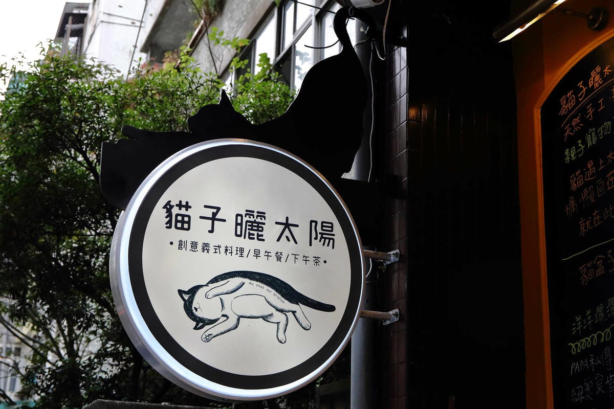 【食。永和】貓子曬太陽〜親子寵物友善餐廳。隱身巷弄的老宅且充滿歐風餐廳氛圍，CP值高的創意義式料理+早午餐