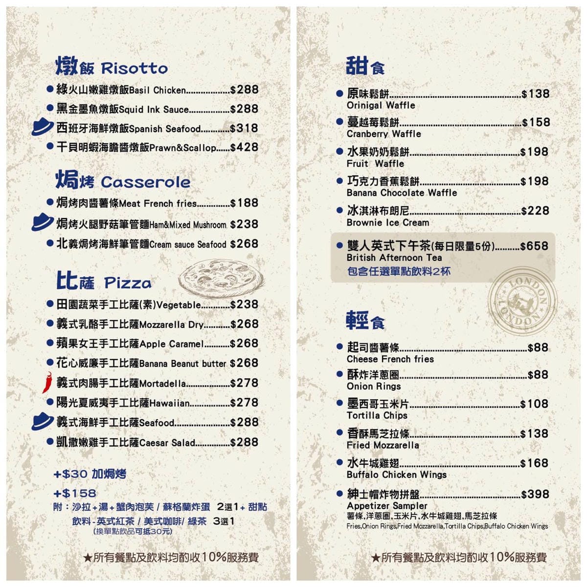 【食。新竹】紳士帽英式主題餐廳〜英國風親子寵物友善餐廳，英倫風X鄉村風X摩登帽IG拍照，品嘗著異國料理的滋味(已歇業)