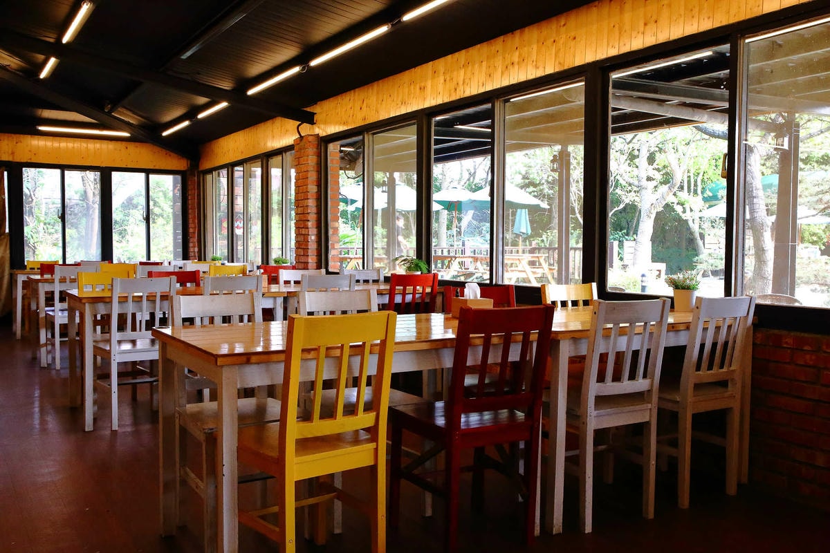 【遊。新竹】松湖休閒親子莊園〜新竹親子景點。沙坑/戲水池/溜滑梯/草皮/釣魚,讓爸媽、小孩都能放鬆的休閒農場