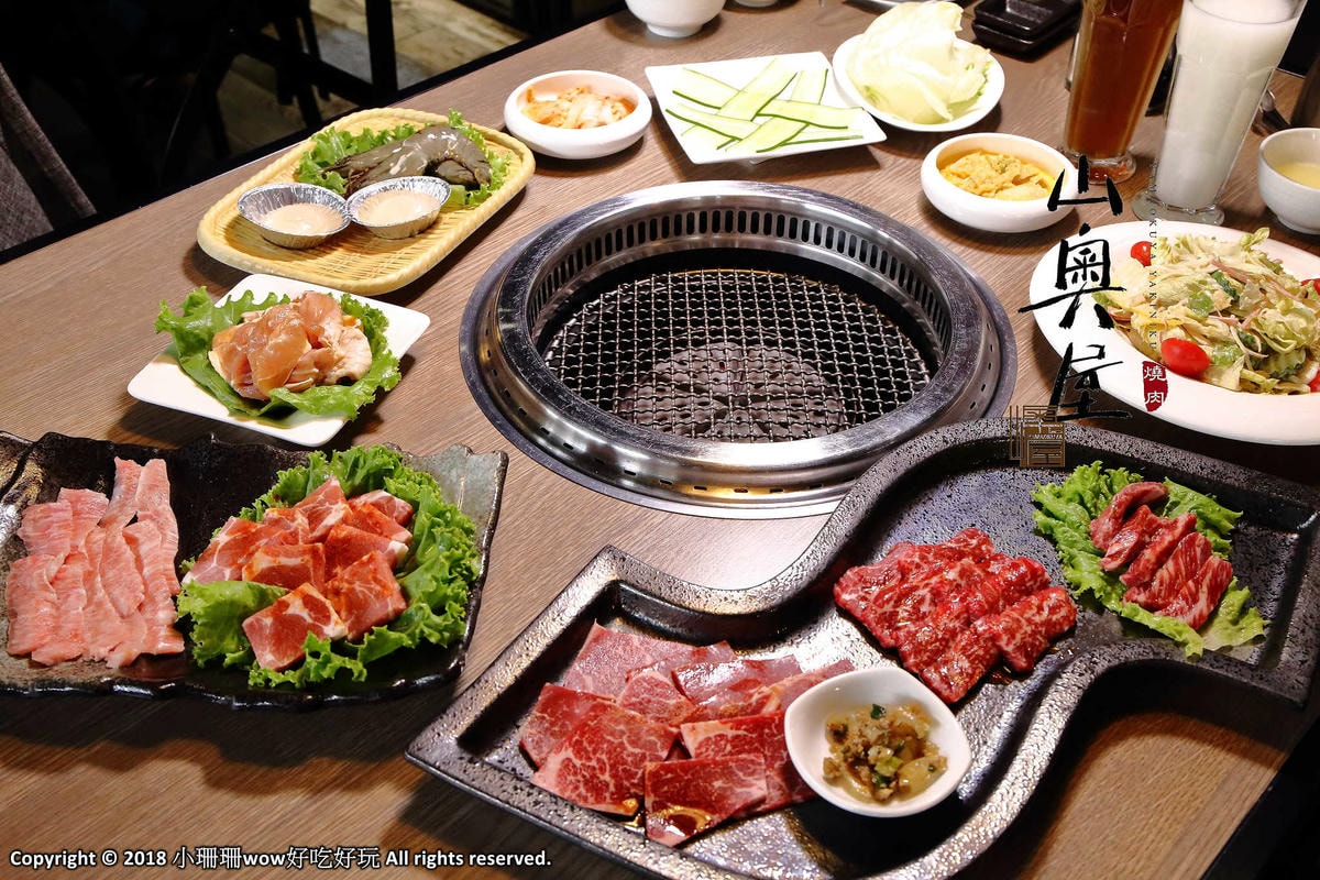 【食。桃園】山奧屋無煙燒肉〜工業風烤肉/近台茂購物中心,高品質燒肉套餐,吃爽爽CP值超高(生日我最大壽星好康優惠)