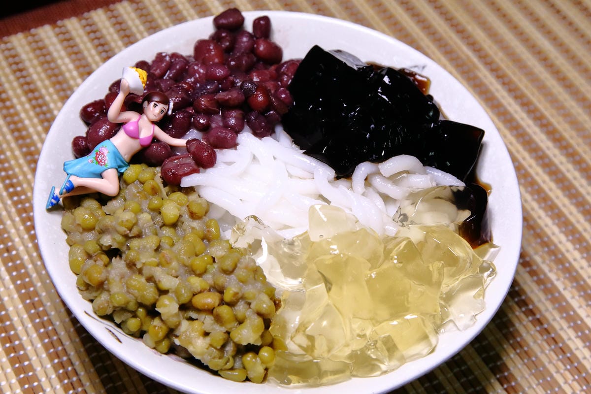 【食。桃園】星大王甜品專賣〜桃園米苔目/火山芋泥冰/古早味黑糖冰推薦，就愛這古早味，今年夏天必吃清單！