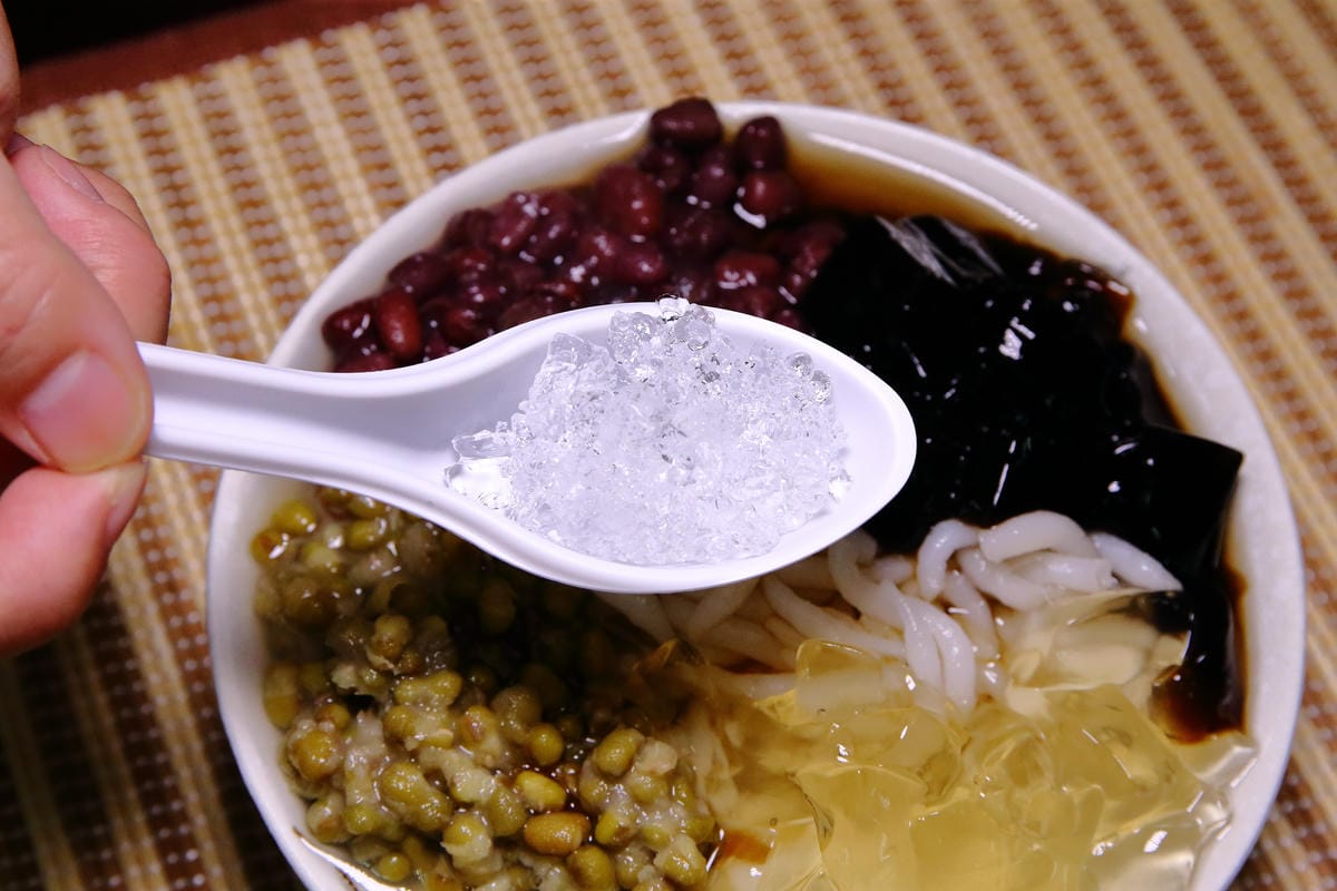 【食。桃園】星大王甜品專賣〜桃園米苔目/火山芋泥冰/古早味黑糖冰推薦，就愛這古早味，今年夏天必吃清單！