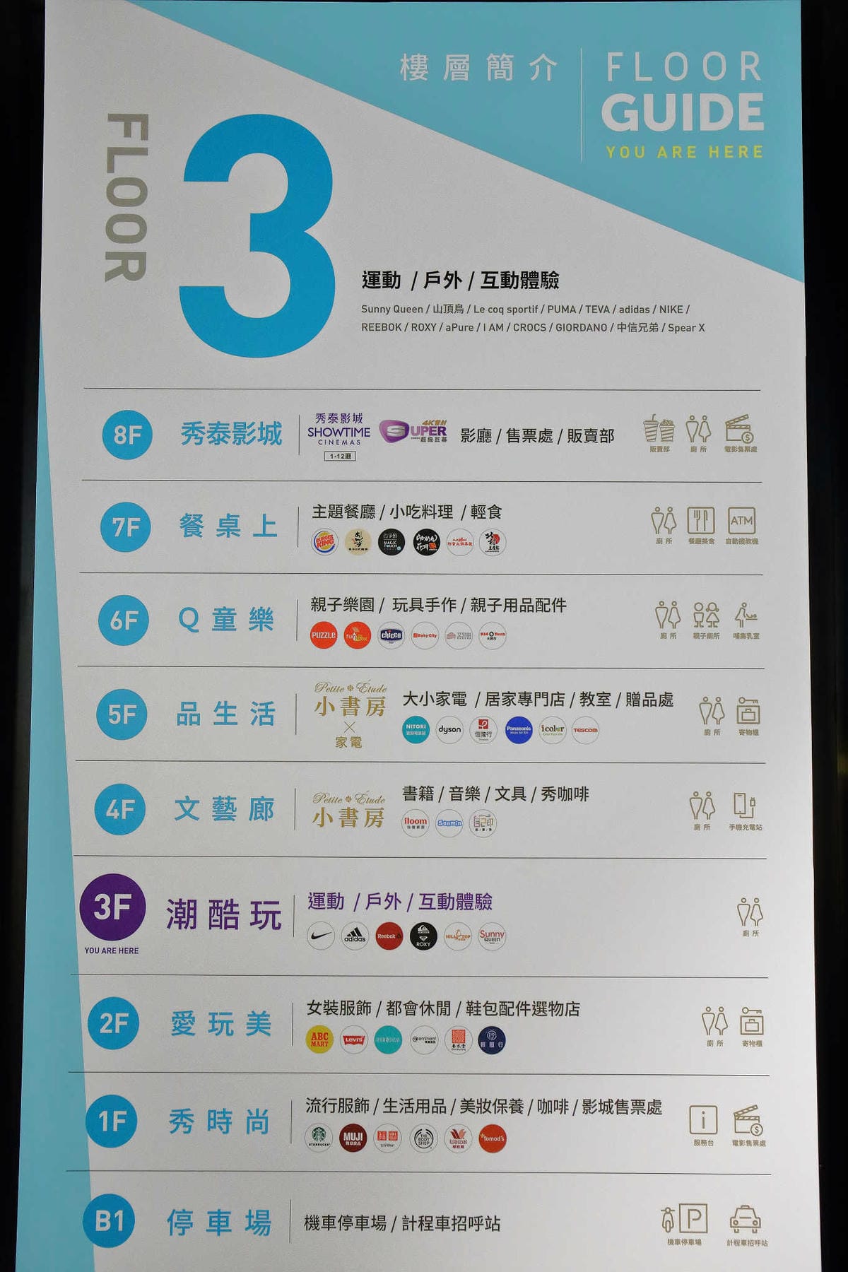 【食+遊。樹林】秀泰生活樹林店〜樹林第一間複合式大型購物中心、影城5/26開幕，吃喝玩樂一次搞定！(完整樓層介紹)