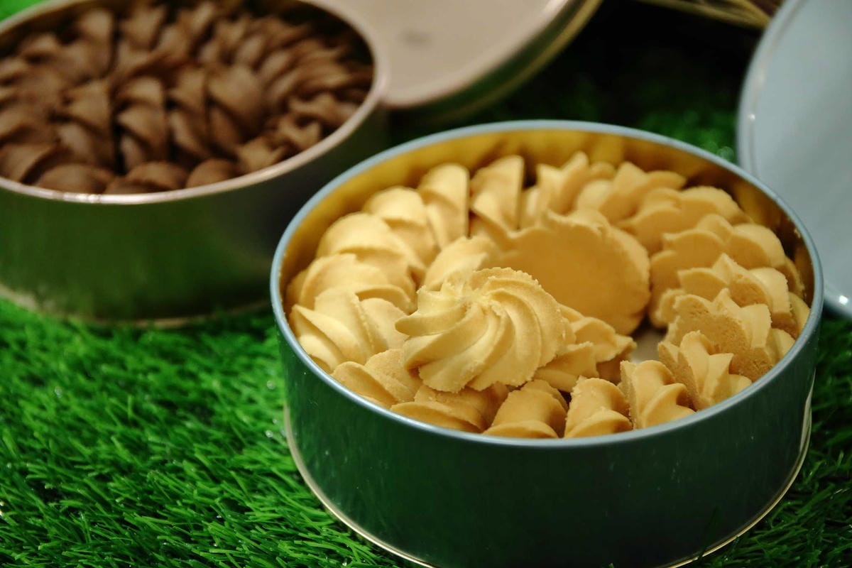 【食。永和】M.J Bakery沐爵烘焙坊〜永和伴手禮新選擇！香港必買曲奇餅永和現在也買得到，每日現烤限量，晚來就買不到囉！