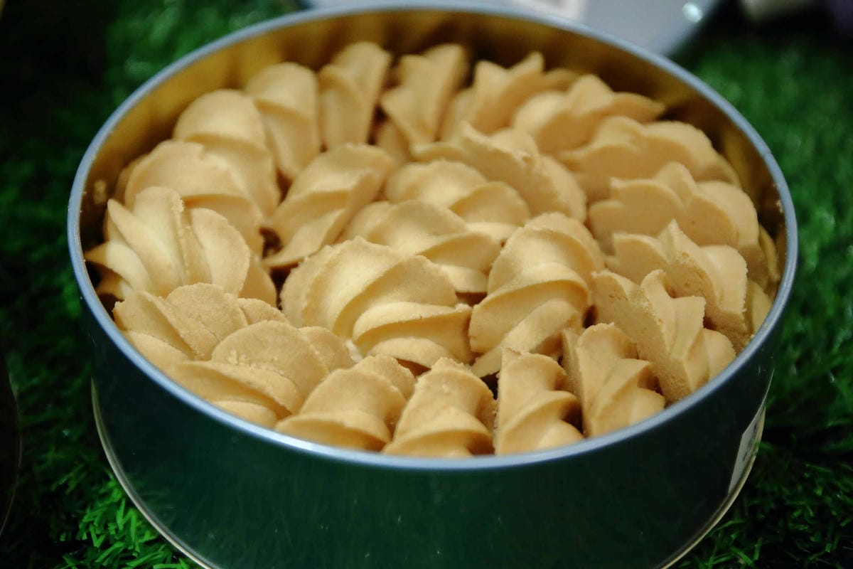 【食。永和】M.J Bakery沐爵烘焙坊〜永和伴手禮新選擇！香港必買曲奇餅永和現在也買得到，每日現烤限量，晚來就買不到囉！