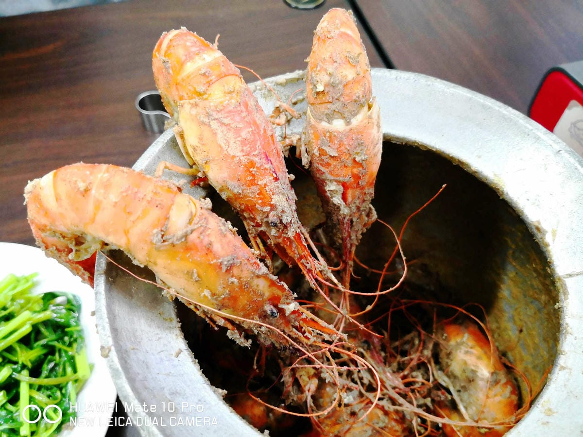 【食。永和】77廣場活跳蝦料理〜宵夜場首選！露天吃燒烤熱炒，完全不一樣的氛圍，東石鮮蚵、泰國蝦鮮食材呷免驚！(已歇業)