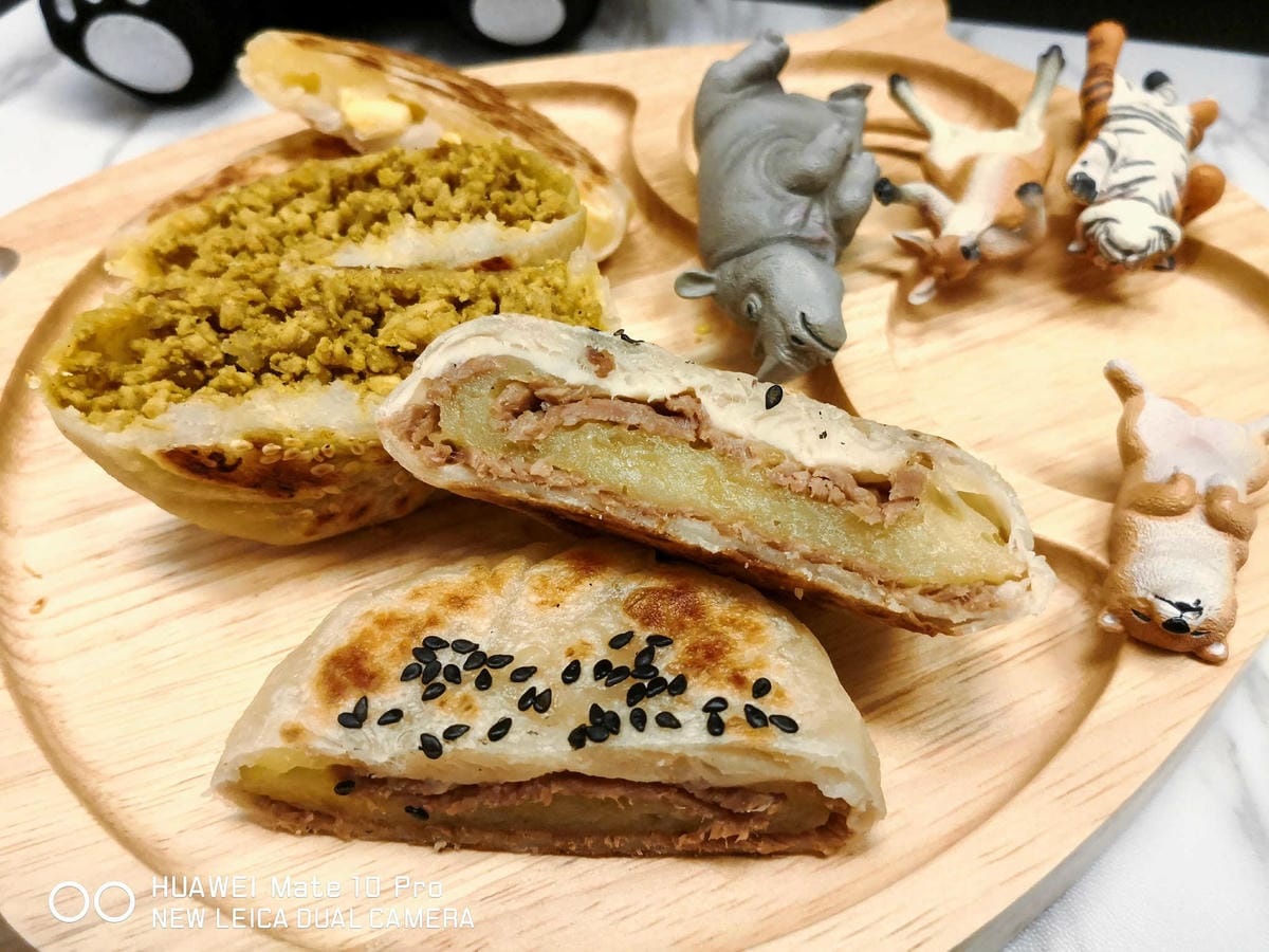 【食。永和】鮮味餡餅〜永和人一定都吃過！巷內傳說中超夯排隊早餐店，晚來吃不到，只能隔天請早！