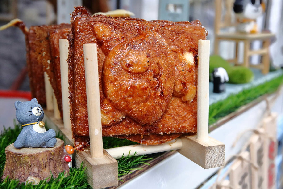 【食。中壢】喵星燒 Meow〜中原夜市美食。創新丹麥甜點,千層起酥系列,超萌可愛度爆表的手作貓咪點心!(已歇業)