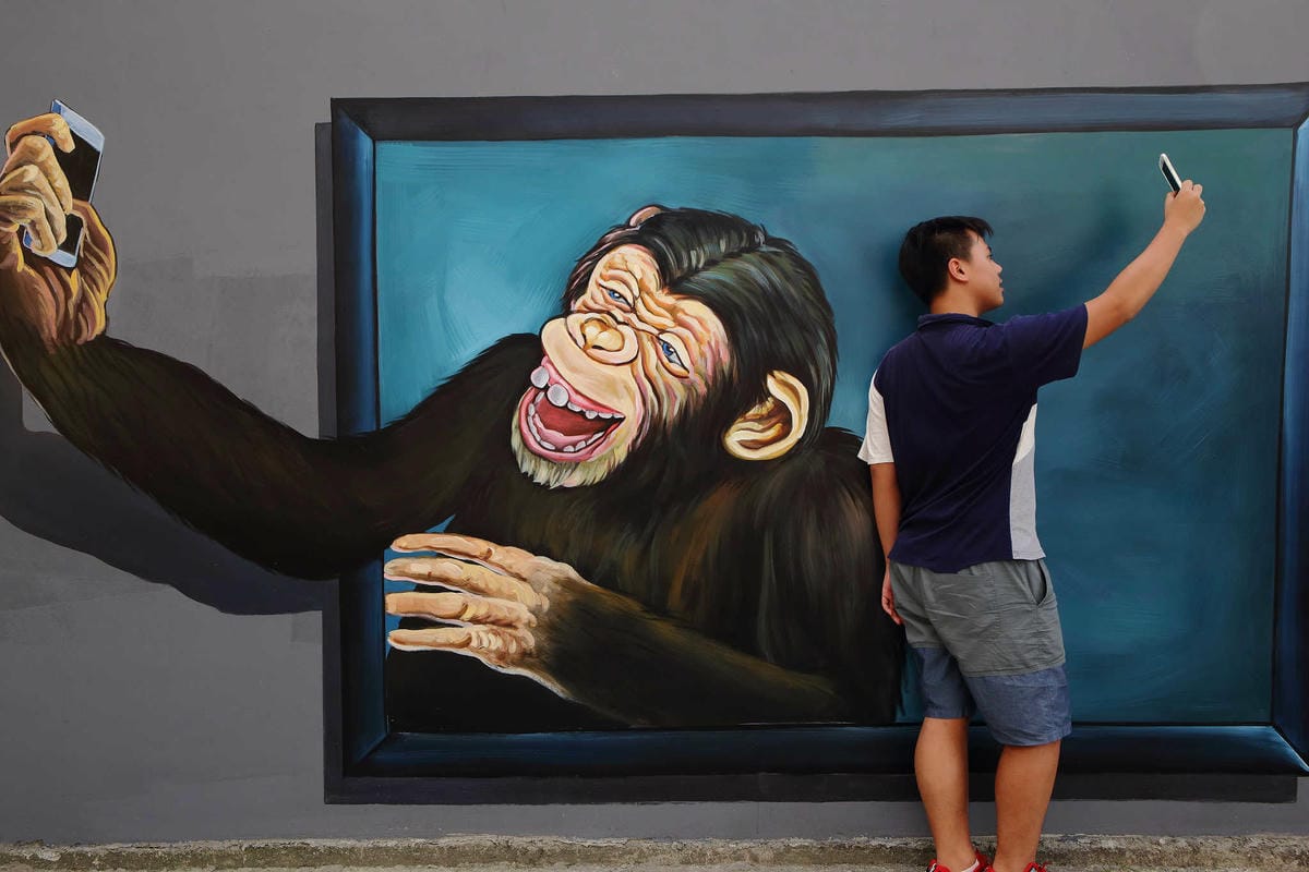 【遊。彰化】忠權彩繪社區〜毛小孩專屬！全台第一個狗狗主題3D立體彩繪村，超萌又好拍