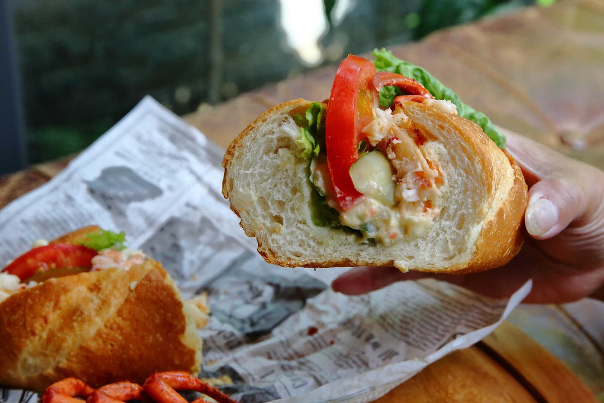 【食。台中】法月當代料理〜地表最強早餐!早餐吃龍蝦就是威!獨家口味、令人驚豔的浮誇早午餐,只要400多元耶!