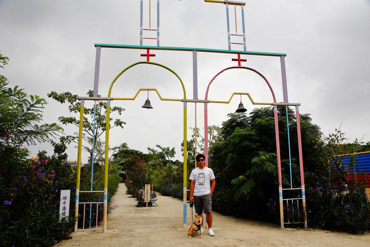 【遊。中壢】台灣地景花園〜8/6重新開放，無料參觀、免費玩水！溪流上盪鞦韆、親子遊樂設施，太適合小人玩到翻！