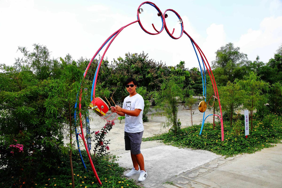 【遊。中壢】台灣地景花園〜8/6重新開放，無料參觀、免費玩水！溪流上盪鞦韆、親子遊樂設施，太適合小人玩到翻！