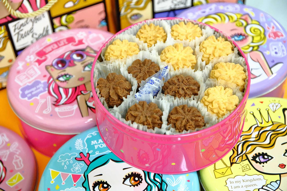 【食。中壢】輕鬆做烘焙diy-小玉手工曲奇餅〜中秋送禮新選擇！免飛香港，香酥奶油曲奇餅，可愛鐵盒快收藏！(已歇業)