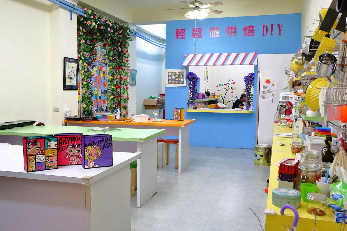 【食。中壢】輕鬆做烘焙diy-小玉手工曲奇餅〜中秋送禮新選擇！免飛香港，香酥奶油曲奇餅，可愛鐵盒快收藏！(已歇業)